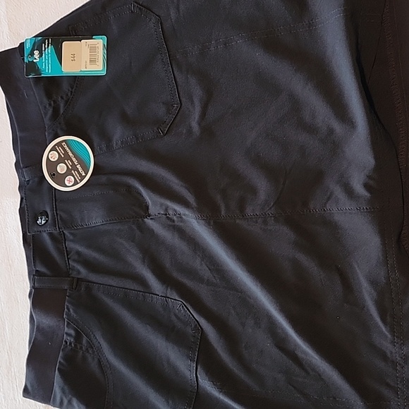 Lee‎ Skort Mid-Rise Black Performance Sz. 10 Skort - Picture 1 of 8